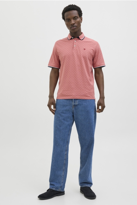 Jack & Jones jprpaulos play aop blu. ss polo